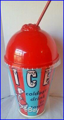 Vintage ICEE 22 Lighted Icee Cup -Store Display -Works