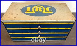 Vintage International Resistance Company IRC Metal Store Display Parts Cabinet