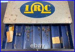 Vintage International Resistance Company IRC Metal Store Display Parts Cabinet