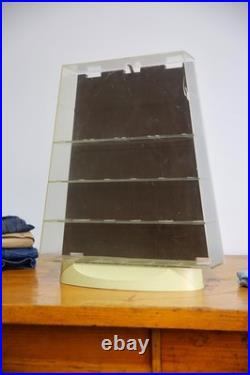 Vintage Jewelry Store Counter Top Display Watch Cabinet Plastic timex bulova etc