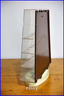 Vintage Jewelry Store Counter Top Display Watch Cabinet Plastic timex bulova etc