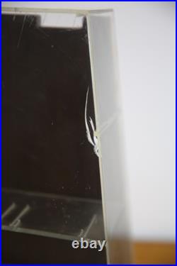 Vintage Jewelry Store Counter Top Display Watch Cabinet Plastic timex bulova etc