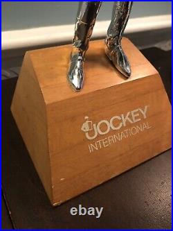 Vintage Jockey International 1970s-80s Store Advertising Display Prop 13.5