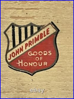 Vintage John Primble Pocket Knife Counter Top Store Display Case Rare Find Ey