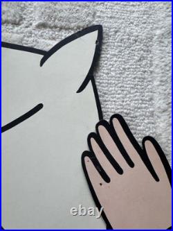 Vintage Jointed Mattress Store Display Advertisement Sign w The Little King