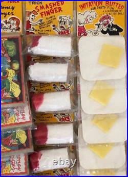 Vintage Joke Display 1950's Novelty Gag Magic Bag O' Tricks Store Display NOS