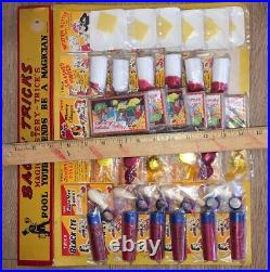 Vintage Joke Display 1950's Novelty Gag Magic Bag O' Tricks Store Display NOS