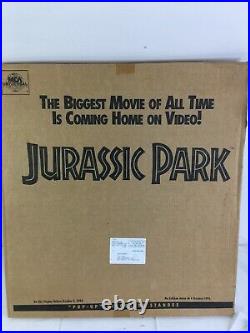 Vintage Jurassic Park Movie Pop Up Standee Display Promo
