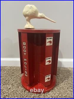 Vintage KIWI Boot / Shine Polish Store Rotating Display Rare Vintage KIWI Boot / Shine Polish Store Rotating Display Rare