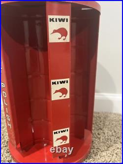Vintage KIWI Boot / Shine Polish Store Rotating Display Rare