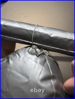 Vintage KRAZY GLUE 4' Construction Worker Inflatable Retail Hanging Display