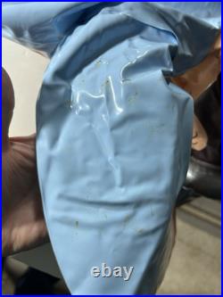 Vintage KRAZY GLUE 4' Construction Worker Inflatable Retail Hanging Display