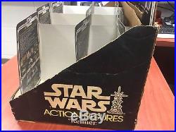 Vintage Kenner Star Wars 12-Back Store Display Header & Bin + 12-A Cardback Set
