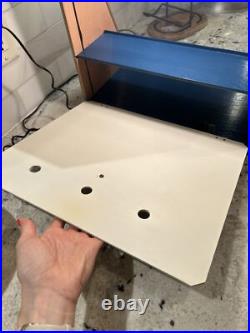 Vintage Kingston Watches Countertop Display Case Sign County Store Rare