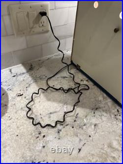 Vintage Kingston Watches Countertop Display Case Sign County Store Rare