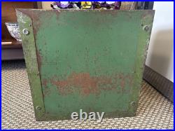 Vintage Kloster 5 Drawer Metal Spool Cabinet Store Display Sewing Box Silhouette