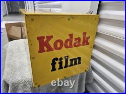 Vintage Kodak Film 3D Metal Box Hanging Store Display Advertising Sign