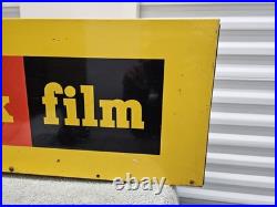 Vintage Kodak Film 3D Metal Box Hanging Store Display Advertising Sign
