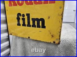 Vintage Kodak Film 3D Metal Box Hanging Store Display Advertising Sign