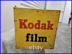 Vintage Kodak Film 3D Metal Box Hanging Store Display Advertising Sign