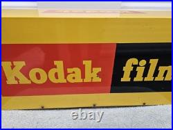Vintage Kodak Film 3D Metal Box Hanging Store Display Advertising Sign