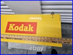 Vintage Kodak Film 3D Metal Box Hanging Store Display Advertising Sign