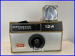 Vintage Kodak Instamatic 124 Camera Large Store Light Up Display Sign