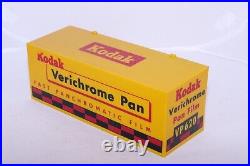 Vintage Kodak Light Up Verichrome Pan Film Advertising Display Box. 1960's