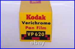 Vintage Kodak Light Up Verichrome Pan Film Advertising Display Box. 1960's