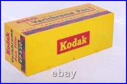 Vintage Kodak Light Up Verichrome Pan Film Advertising Display Box. 1960's