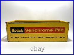 Vintage Kodak Metal Container Store Display Camera Film File Box