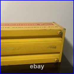 Vintage Kodak Metal Container Store Display Camera Film File Box