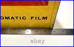 Vintage Kodak Metal Container Store Display Camera Film File Box