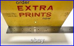 Vintage Kodak Metal Container Store Display Camera Film File Box