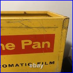 Vintage Kodak Metal Container Store Display Camera Film File Box