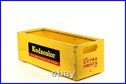 Vintage Kodak Photo Film Prints Metal Store Countertop Display Bin Drawer