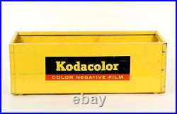 Vintage Kodak Photo Film Prints Metal Store Countertop Display Bin Drawer