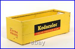 Vintage Kodak Photo Film Prints Metal Store Countertop Display Bin Drawer