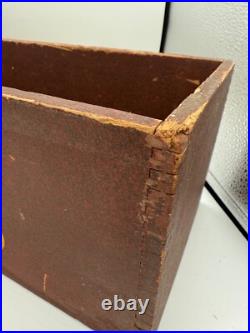 Vintage Kodak Photo Film Prints Wood Wooden Store Countertop Display Bin Drawer