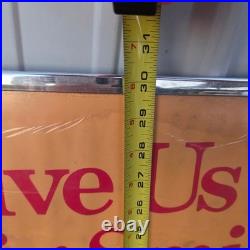 Vintage Kodak Processing Store Display Advertising Sign Poster 20x30 Plexiglass