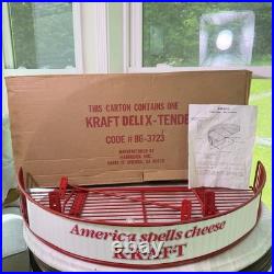 Vintage Kraft Cheese Store Display Rack Deli X-Tender 1970s NOS Complete In Box