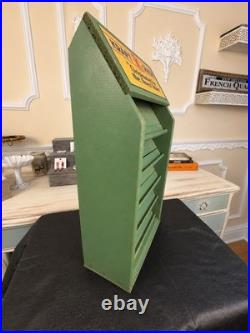 Vintage Kraft Cheese Wooden Counter Display Rack Original Advertising Piece