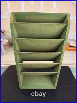 Vintage Kraft Cheese Wooden Counter Display Rack Original Advertising Piece