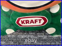 Vintage Kraft Clown Advertising Sign Store Display Circus Carnival Art