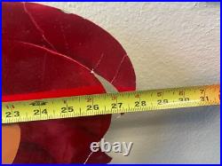 Vintage Kraft Clown Advertising Sign Store Display Circus Carnival Art