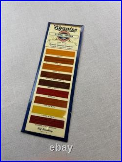 Vintage Kyanize Floor Finish Shade Store Display