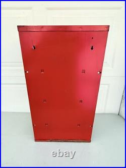 Vintage Lance Candy Glass Metal Store Display Cabinet Case Advertising Sign