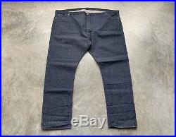Vintage Late 1970s Store Display Levis 501 Redlines Selvedge Denim Jeans 76x45