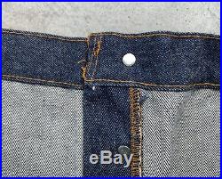 Vintage Late 1970s Store Display Levis 501 Redlines Selvedge Denim Jeans 76x45
