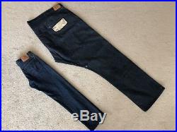 Vintage Levi's 501 Redline Giant Store Display Jeans W76 L45 Denim Deadstock